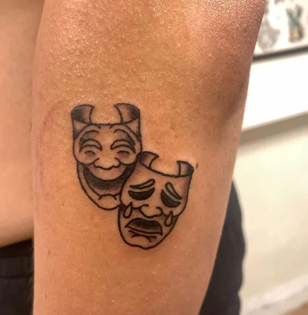 Laugh now cry later tattoo 104