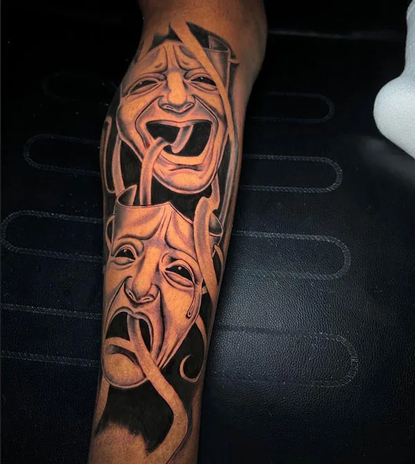 Laugh now cry later tattoo 107