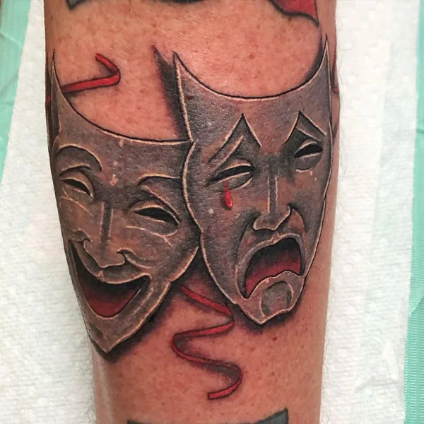 Laugh now cry later tattoo 11