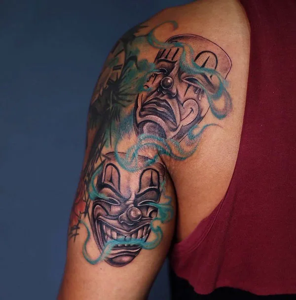 Laugh now cry later tattoo 13