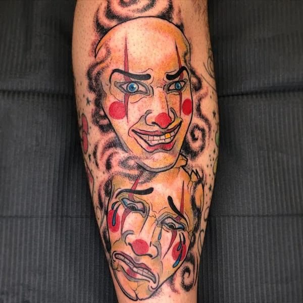 Laugh now cry later tattoo 24