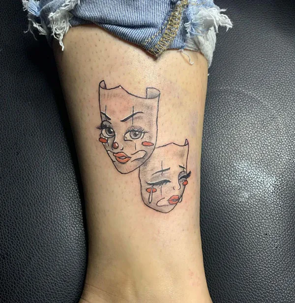 Laugh now cry later tattoo 34