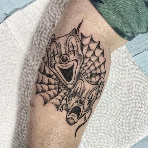Laugh now cry later tattoo 35