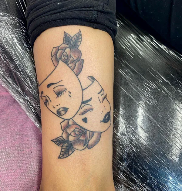 Laugh now cry later tattoo 39