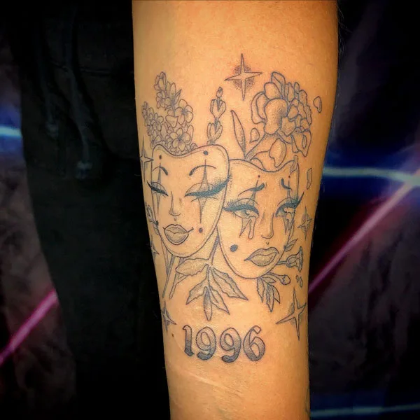 Laugh now cry later tattoo 43