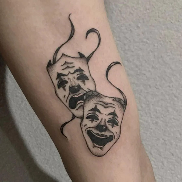 Laugh now cry later tattoo 44