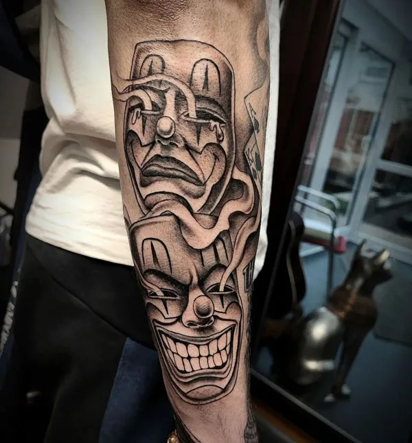 Laugh now cry later tattoo 48