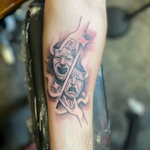 Laugh now cry later tattoo 51