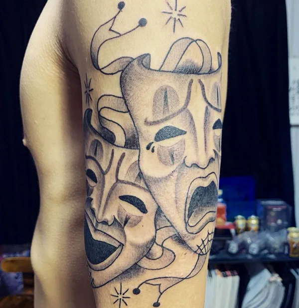 Laugh now cry later tattoo 52