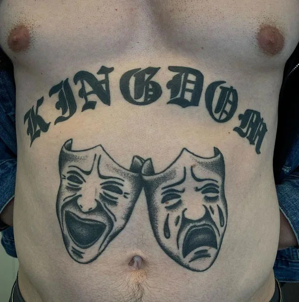 Laugh now cry later tattoo 53