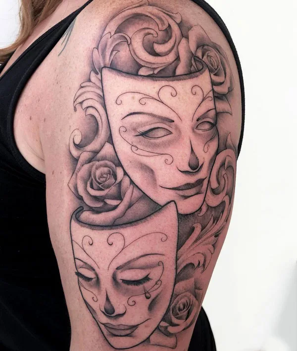 Laugh now cry later tattoo 59