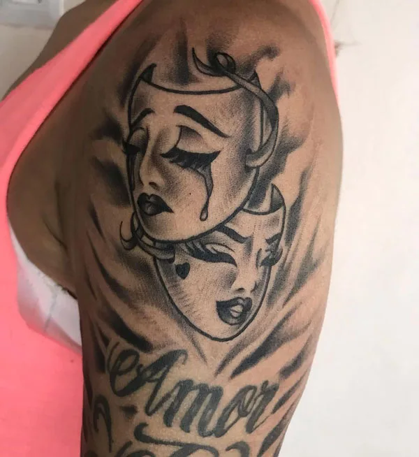 Laugh now cry later tattoo 63