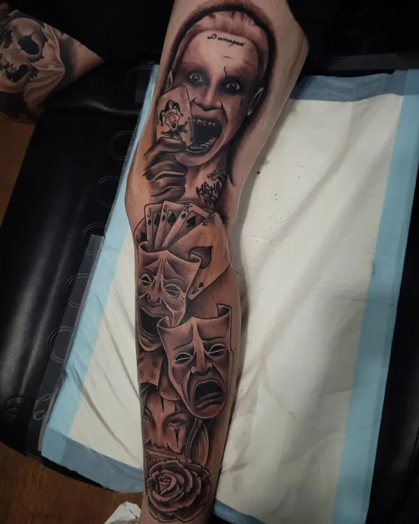Laugh now cry later tattoo 65