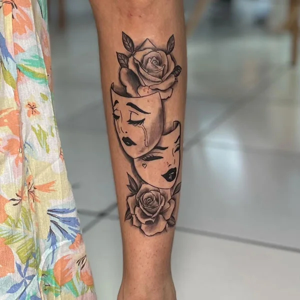Laugh now cry later tattoo 67