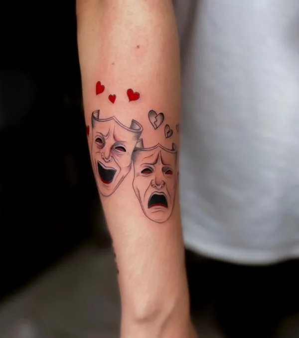 Laugh now cry later tattoo 72
