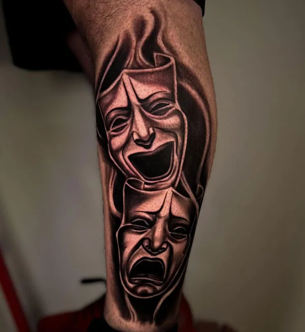 Laugh now cry later tattoo 78