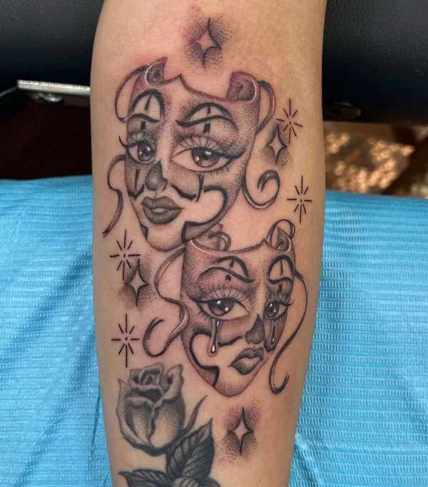 Laugh now cry later tattoo 79