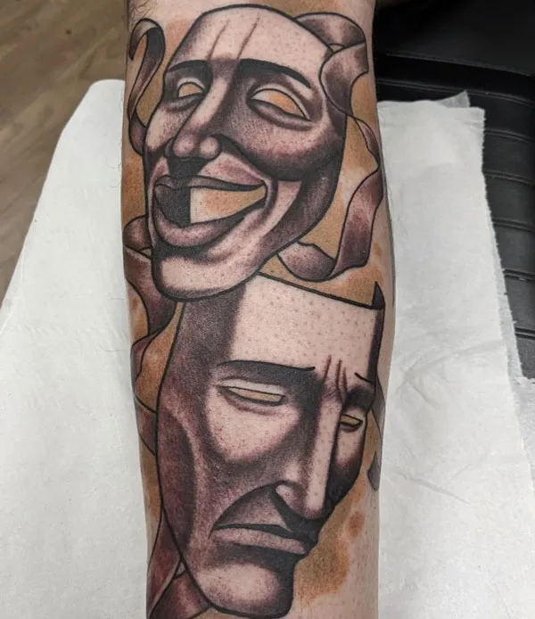Laugh now cry later tattoo 87