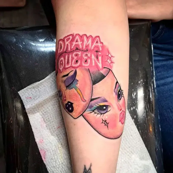 Laugh now cry later tattoo 89