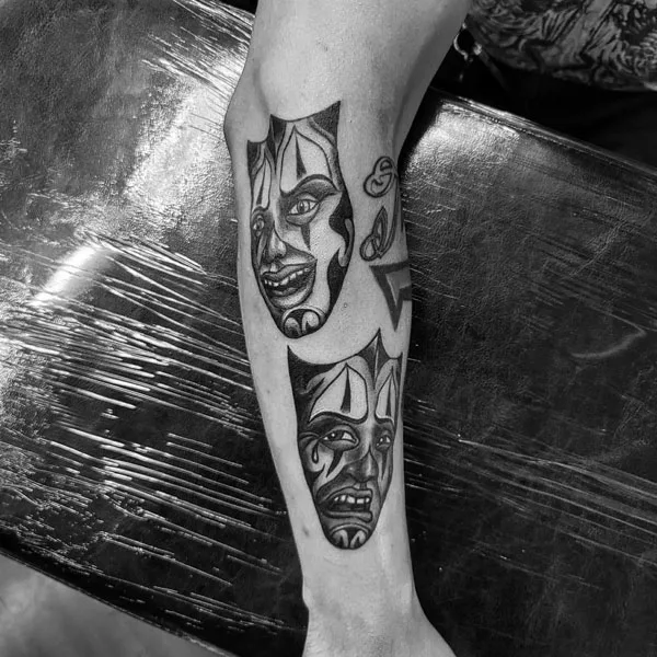 Laugh now cry later tattoo 91