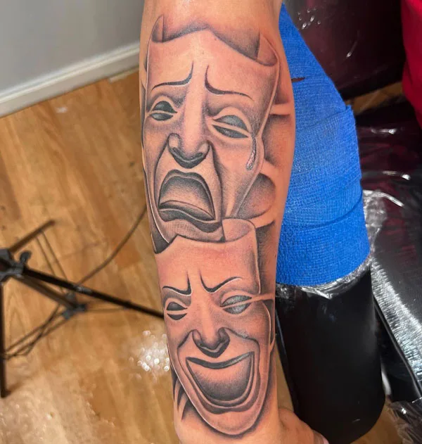 Laugh now cry later tattoo 92