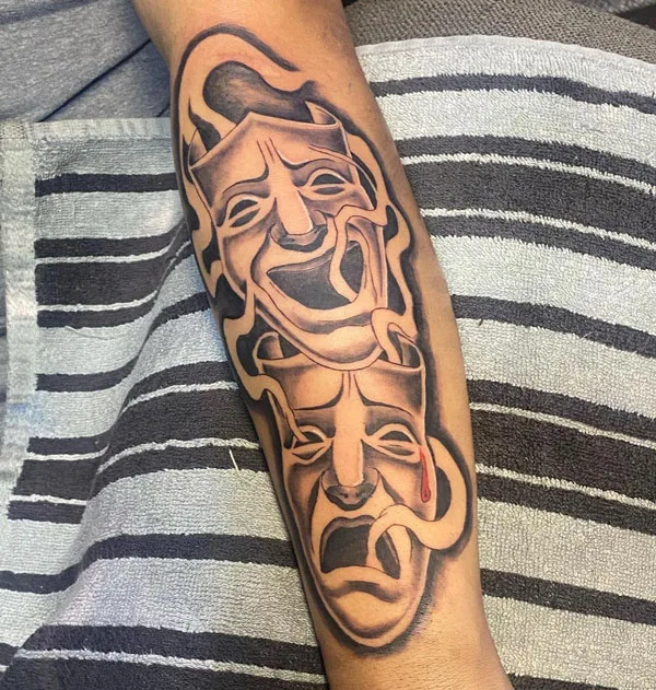 Laugh now cry later tattoo 94