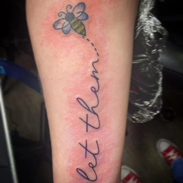 Let Them Bee Tattoo
