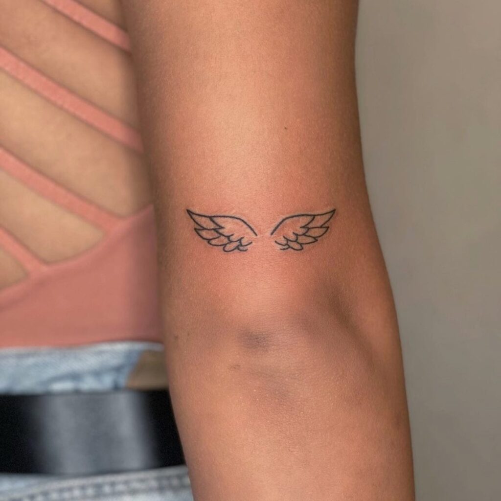 Little Wings Back of the Above the Elbow for Females: Whispers of Flight