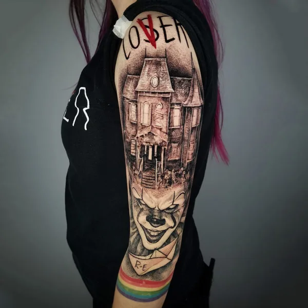 Loser Lover Pennywise tattoo