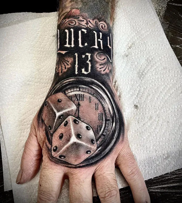 Lucky 13 Tattoo 2