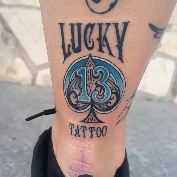 Lucky 13 Tattoo 3