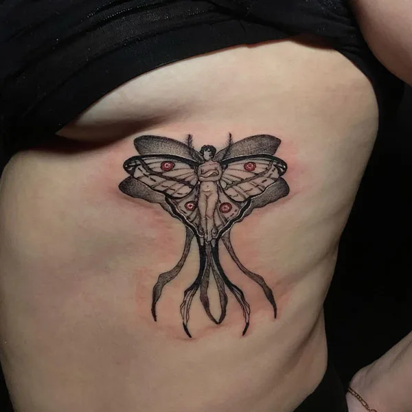 Luna Moth tattoo 65