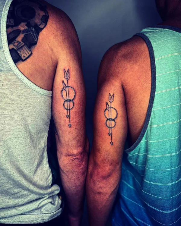 Matching Father Son Tattoo 1