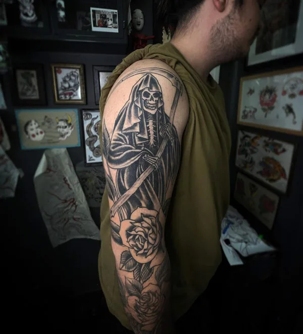 Meaning Behind Grim Reaper Tattoo