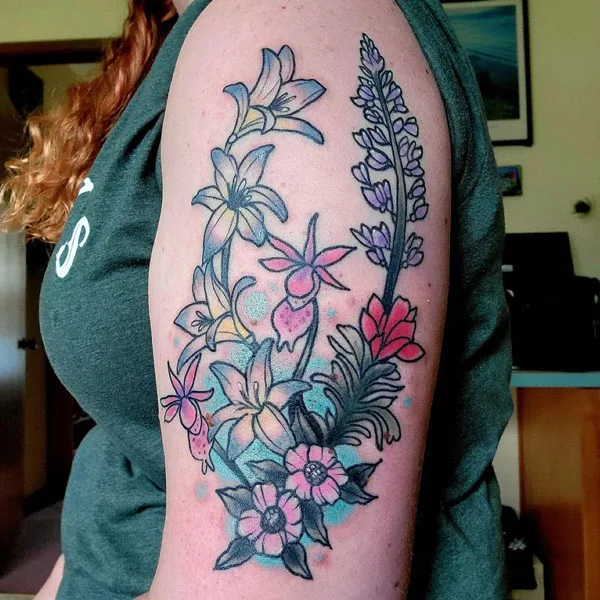 Meaning Behind Wildflower Tattoo
