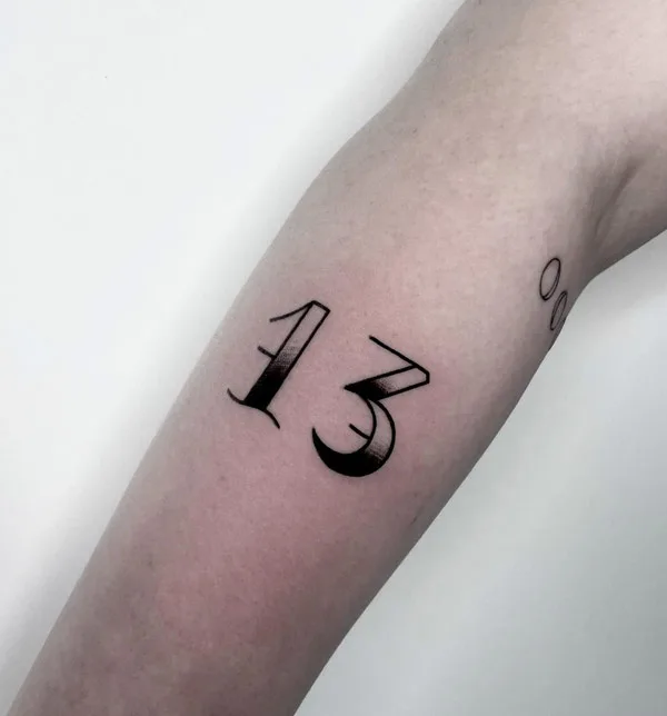 Meaning of 13 Tattoo