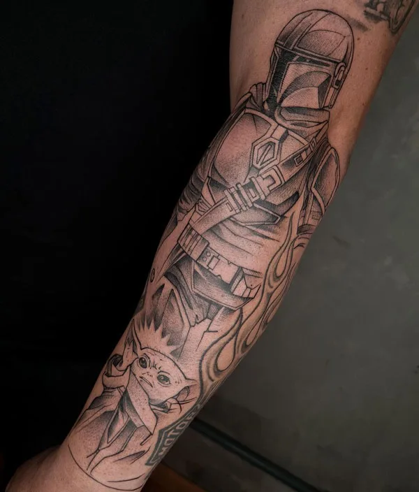 Meaning of Mandalorian Tattoo