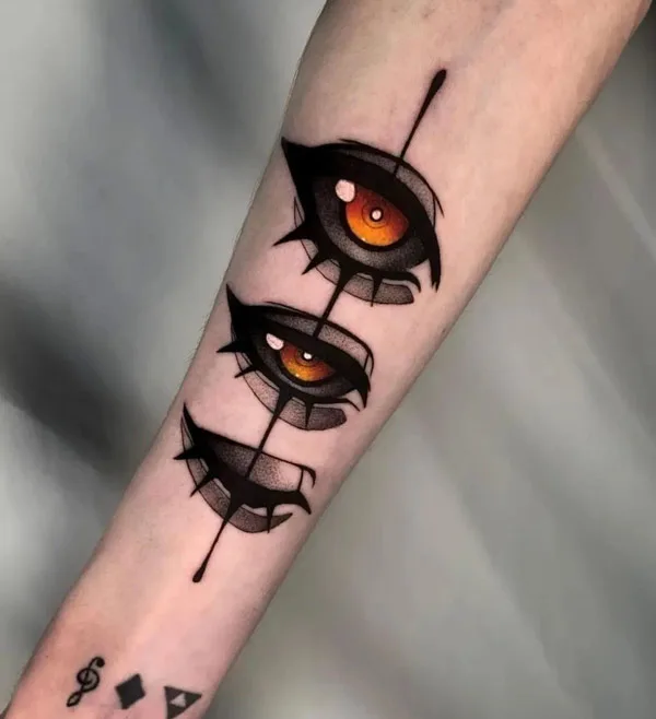Medusa Eyes tattoo