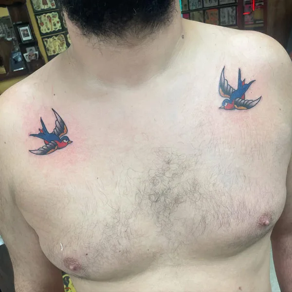 Mens Sparrow Tattoo 3
