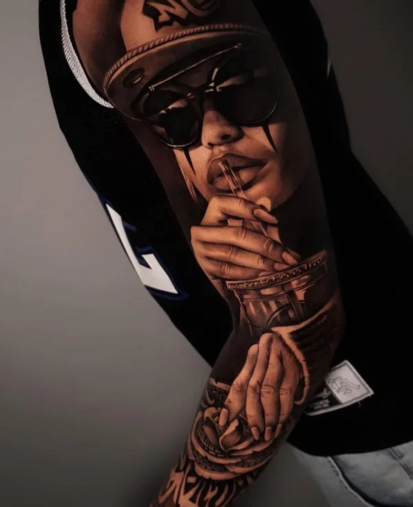 Mexican Clown Tattoo