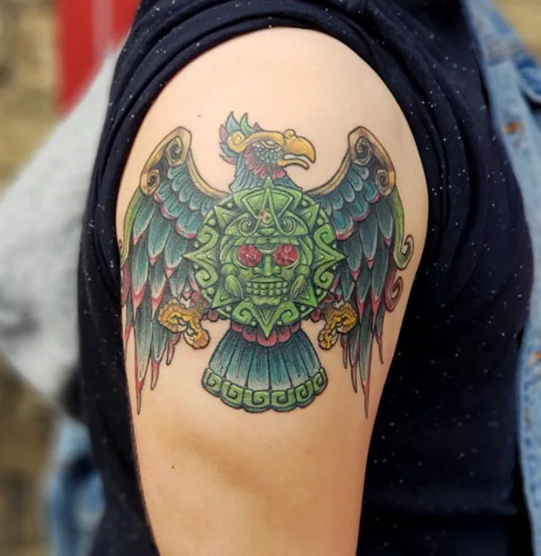 Mexican eagle tattoo 47