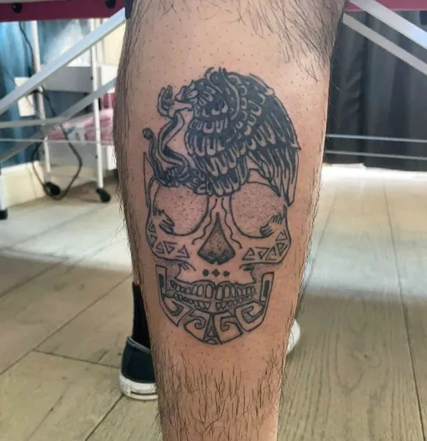 Mexican eagle tattoo 58