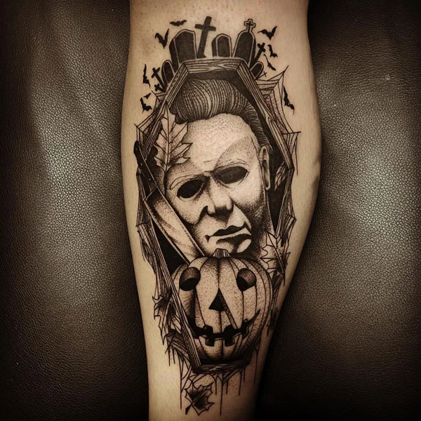 Michael Myers tattoo 12