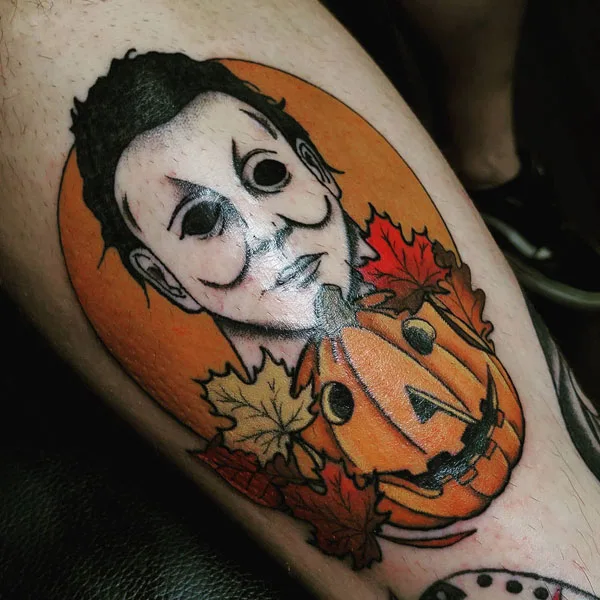 Michael Myers tattoo 15