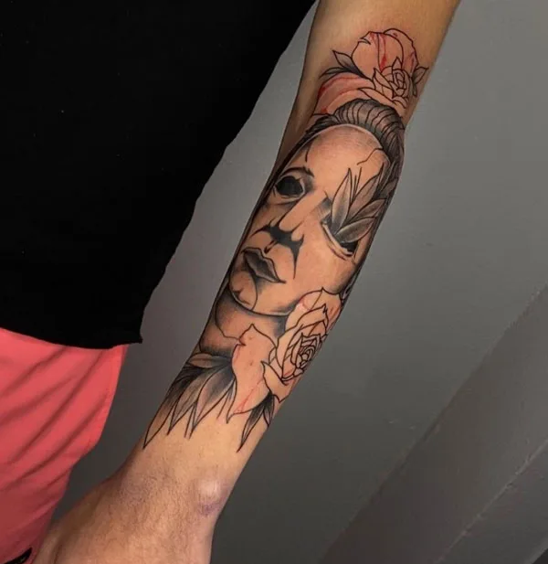 Michael Myers tattoo 17