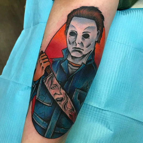 Michael Myers tattoo 22
