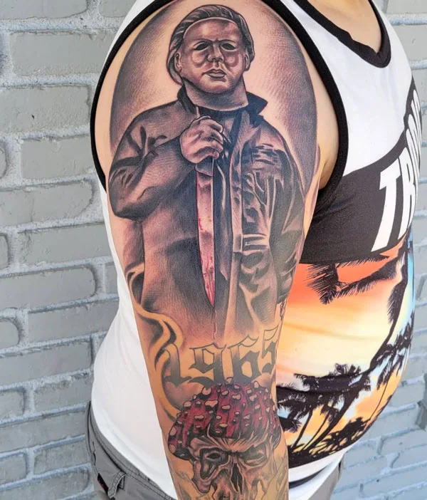 Michael Myers tattoo 24