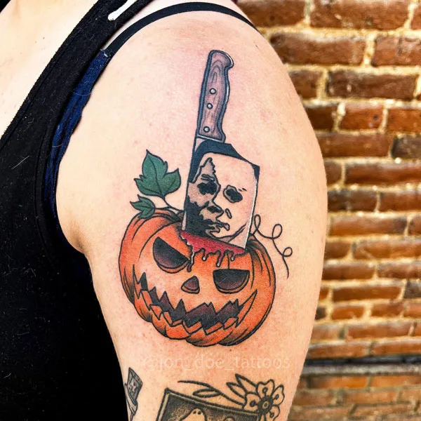 Michael Myers tattoo 26