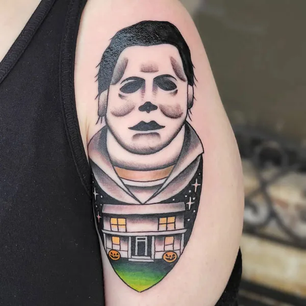Michael Myers tattoo 28