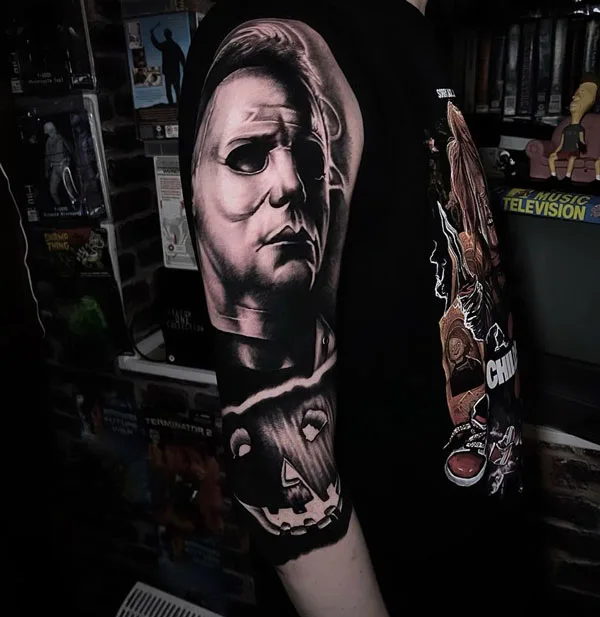 Michael Myers tattoo 33